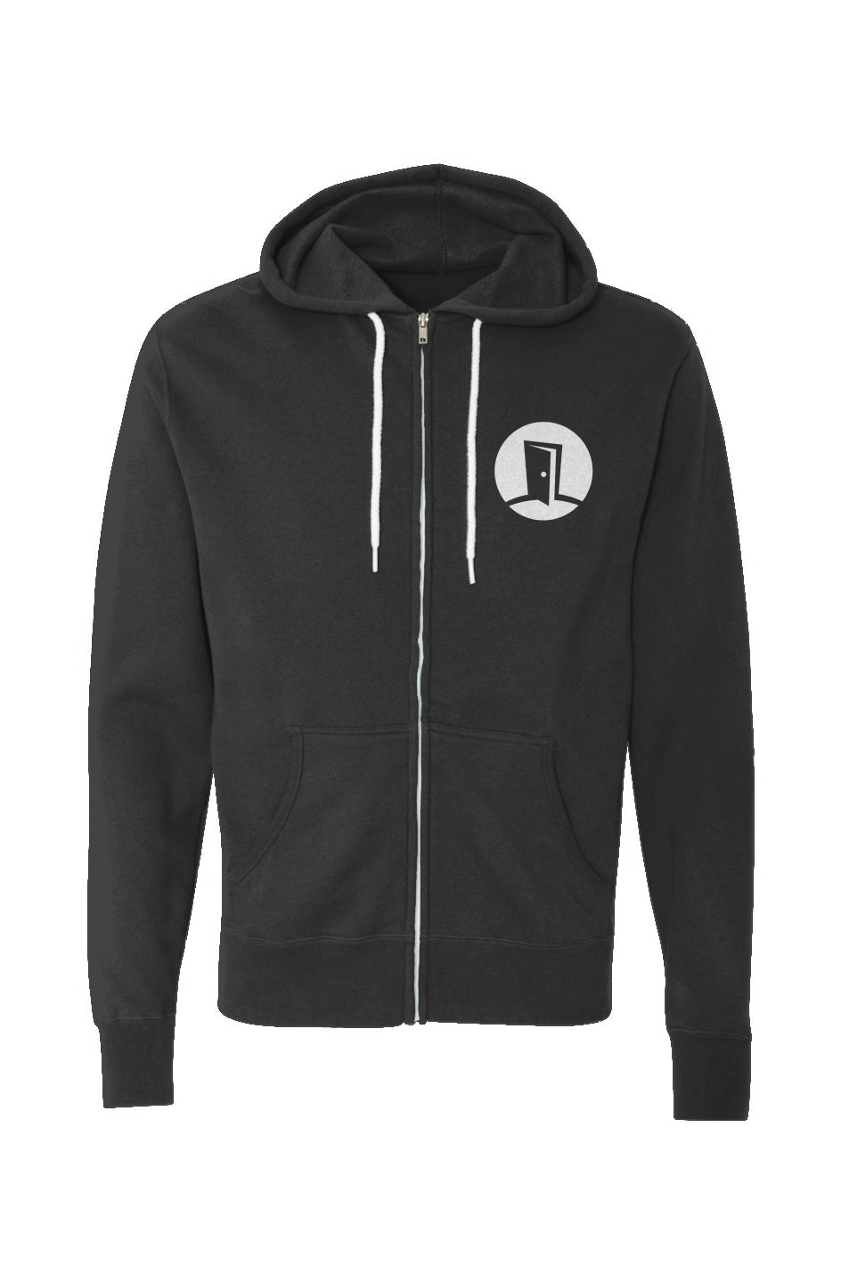 Unisex Lightweight Full-Zip Hoodie