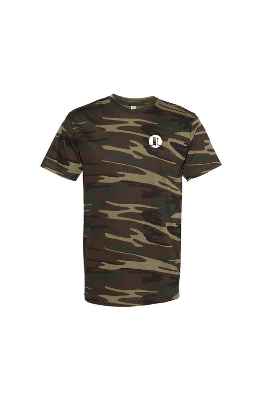 Green Woodland Camo Tee fall/winter 2024